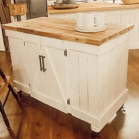 Rolling Butcher Block Top Island With Bar Seating jason - Etsy White Cabinets With Butcher Block Top, Island With Bar Seating, Butcher Block Islands, Moveable Kitchen Island, Island With Bar, Mobile Kitchen Island, Kitchen Island On Wheels, Custom Kitchen Island, Butcher Block Island