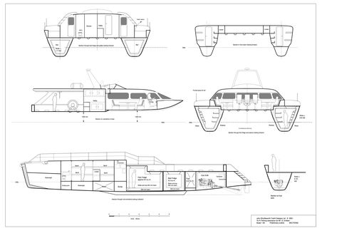 Catamaran Plans, Sea Stuff, Yatch Boat, Power Catamaran, Boat Building Plans, Boat Stuff, Robot Design, Boat Plans, Cad Design