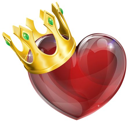 Royal heart emoticon with a crown Emoticon Love, Heart Emoticon, Love Rules, Love Heart Images, Emoji Love, Heart Gif, Heart With Wings, King Of Hearts, I Love Heart