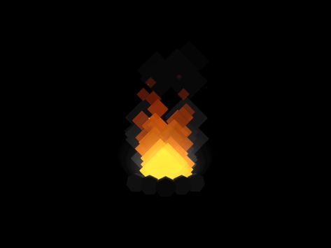 Campfire by Elliott Smith Creative Story Ideas, Illusion Gif, Vector Animation, Minecraft Wallpaper, Minimal Wallpaper, Charcoal Art, Grafic Design, Digital Art Tutorial, Daily Art