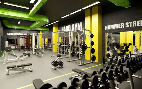 The network of modern elite fitness clubs in Murmansk called Fresh Life. Health, beauty, strength and optimism were invented not today, mankind has always sought them. Gym Club Design Interiors, Gym Design Interior Modern, Fitness Club Design, Why Exercise Is Important, Why Exercise, Commercial Gym Design, Fitness Center Design, Small Home Gym Ideas, Gym Design Interior