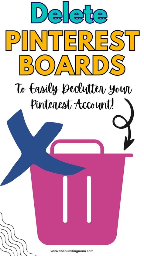 how to delete boards on Pinterest Ipad Pro Tips, Hacking Websites, Pinterest Tutorial, Delete Pin, Iphone Information, Pinterest Tutorials, Pinterest Guide, Learn Pinterest, Pinterest Hacks