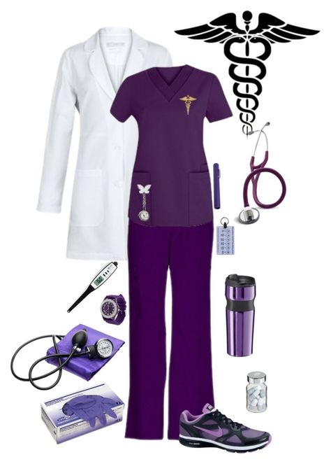 "Doctor" by gone-girl ❤ liked on Polyvore featuring Lab, NIKE, Oggi, Geneva, Vita, 3M, doctor and Hospital Hospital Outfit For Doctors, Medical Outfit Doctors Fashion, Doctor Uniform Woman, Doctor Style Outfits, Female Doctor Outfit Medical, Medical Uniforms Doctors, Doctor Outfit Women, Doctors Clothes, Doctor Attire