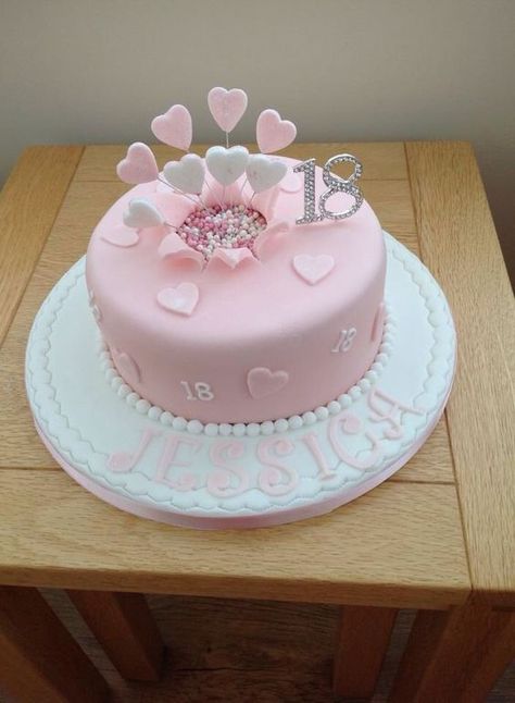 18th Birthday Cake Fondant, Cake Designs For 18th Birthday Girl, 18th Anniversary Cake, 18th Bday Cake For Girl, Cake For 18th Birthday Girl, Birthday Cake 18th Girl, Birthday Preparation, 18th Birthday Cake For Girls, 18th Cake