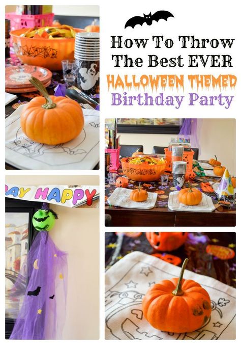 Fall babies have more fun! Check our or tips for planning the best ever Halloween Themed Birthday party for kids. These tips are great for any type for Halloween party, actually! Kids Halloween Birthday Party, Halloween Theme Birthday, Halloween First Birthday, Halloween 1st Birthdays, Halloween Themed Birthday Party, Halloween School Treats, Fall Birthday Parties, Halloween Treats Easy, Birthday Halloween Party