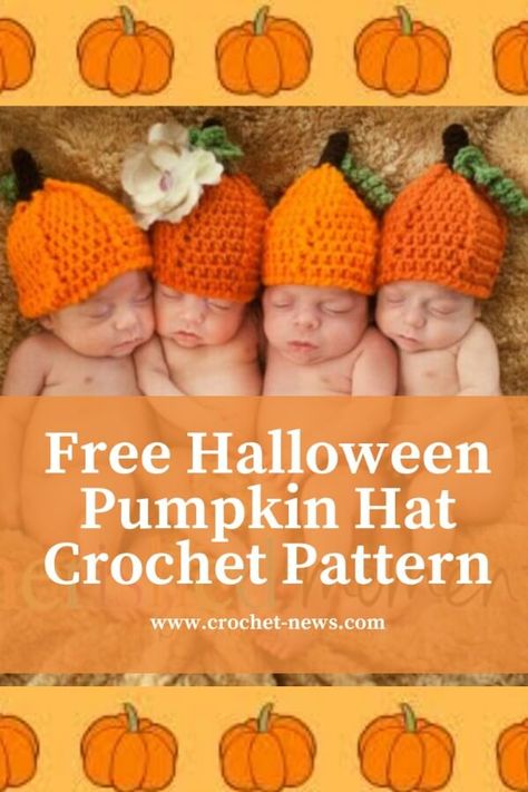 Spruce up your little angel’s wardrobe for Halloween with this Free Halloween Pumpkin Hat Crochet Pattern. This pattern, made and designed by Christine of Sweet Potato 3, is available for FREE and it comes in a format that makes it easier for crocheters to understand.This Free Halloween Pumpkin Hat Crochet Pattern is a splendid way to showcase your little one’s festive spirit. With the traditional orange pumpkin design of this hat; Crochet Preemie Pumpkin Hat, Pumpkin Hats, Pumpkin Hat Pattern, Fun Crochet Patterns, Baby Pumpkin Hat, Crochet Pumpkin Hat, Crochet Hat Patterns, Winter Sets, Crochet Bloggers