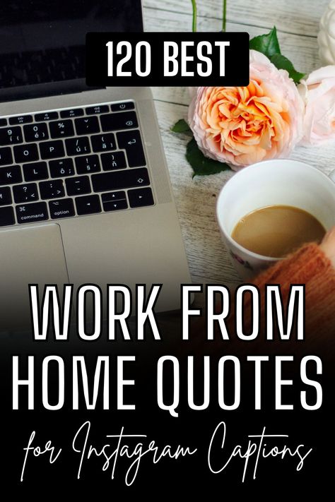 Boost your productivity and mindset with these inspiring work from home quotes that will help you thrive in your remote work environment. Work From Anywhere Quotes, Work From Home Captions, Remote Work Quotes, Working From Home Quotes, Work From Home Quotes, Business Opportunities Quotes, Opportunity Quotes, Home Quotes, Work Pictures