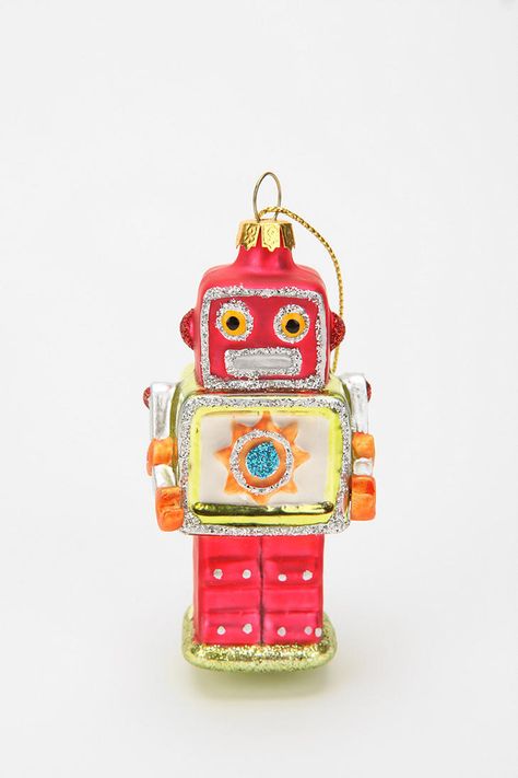 Old Sci Fi Movies, Robot Christmas, Robot Ideas, Steampunk Robots, Mini Robot, Bah Humbug, The Jetsons, Tin Man, Ornament Box