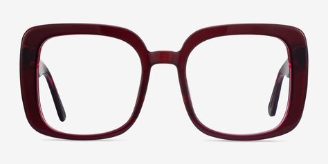 Prescription Eyeglasses Online Rx Glasses Frame & Lens | Eyebuydirect Big Glasses Frames, Big Glasses, Funky Glasses, Brown Glasses, Glasses Fashion Women, Black Glasses, Red Glasses, Cute Glasses, Glasses For Women