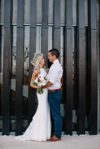 Blue pants and brown shoes                                                                                                                                                                                 More Casual Groom Attire Navy, Mens Courthouse Wedding Attire Casual, Relaxed Wedding Groom Attire, Elopment Mens Attire Casual, Simple Groom Attire Casual, Men’s Courthouse Wedding Outfit, Casual Bride And Groom Attire, Courthouse Wedding Groom Attire, Elopement Groom Attire Casual