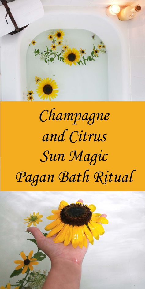 Summer Solstice Bath Ritual, Bath Rituals Witch Recipes, Ritual Bath Recipes Witchcraft, Goddess Bath Ritual, Bath Rituals Witch Healing, Spiritual Bath, Pagan Rituals, Bath Recipes, Kitchen Witchery