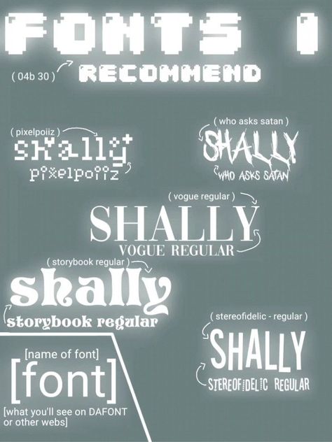 got them all from dafont but pretty sure u can get them from other websites #fonts #dafont #sage #green #shally #pretty #cursive #print #font #cursive #fonts #lettering #typography #calligraphy #font #handwriting Dafont Fonts Best Combinations, Cute Cursive Font, Pretty Cursive, Fonts Dafont, Free Cursive Fonts, Dafont Fonts, Font Combo, Font Combos, Professional Fonts