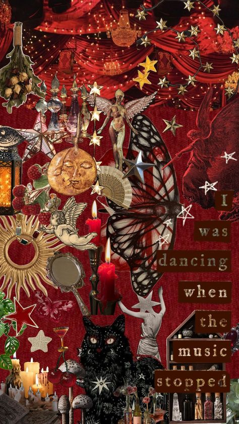 red witch Red Witch Aesthetic Wallpaper, Red Whimsigoth Aesthetic, Witch Aesthetic Red, Red Witch Aesthetic, Red Fairy Aesthetic, Red Whimsigoth, Red Witch, Red Whimsigoth Wallpaper, Red Moon Witch