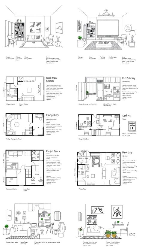 17 Studio Apartment Design Layout Floor Plan IdeasMaximizing Open Concept Living in Small SpacesLiving in a studio apartment is all about making the most of small spaces, transforming them into beautiful, functional homes. From innovative layouts to clever storage solutions, the possibilities are endless for those who dare to dream big in small spaces. This article explores 39 captivating studio apartment design ideas that will inspire you to reimagine your living space. Whether you're looking to maximize every inch or create a stunning aesthetic, these floor plan ideas cater to every need.Open-Concept Living AreaAn open-concept design integrates the living room, dining area, and kitchen into one fluid space, creating a sense of spaciousness. This layout is perfect for those who love to en Floor Plans Studio Apartment, Axonometric Interior Design, Open Studio Apartment Layout, Living Room Kitchen Open Concept Small Apartment Layout, Open Plan Kitchen Living Room Apartment, Studio Apartment Set Up, Small Apartment Layout Floor Plans, Floor Plan Studio Apartment, Studio Apartment Design Layout