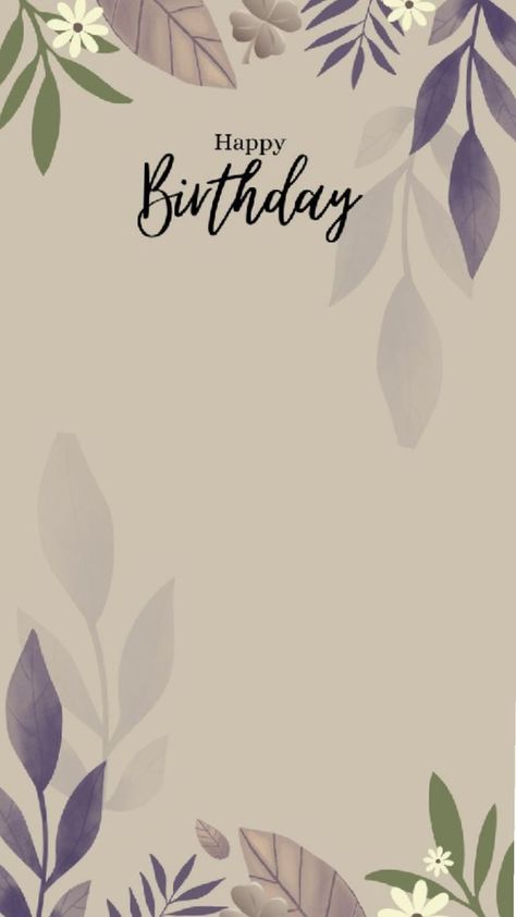 Template For Birthday Aesthetic, Birthday Post Card Design, Birthday Wallpaper Backgrounds Design, Birthday Frames Design Aesthetic, Birthday Background Design Aesthetic, Happy Birthday Aesthetic Background, Birthday Background For Instagram Story, Happy Birthday Background Aesthetic, Happy Birthday Frames Backgrounds