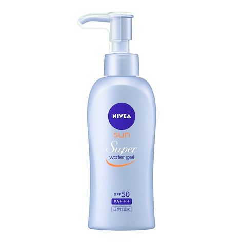 KAO NIVEA Super Sun Protect Water Gel Face & Body Pump SPF50 PA+++ 140g - Yamibuy.com Luxury Skincare Brands, Drugstore Hair Products, Protect Water, Paul And Joe, Body Pump, Hydrating Mist, Antioxidant Serum, Physical Sunscreen, Beauty Marketing