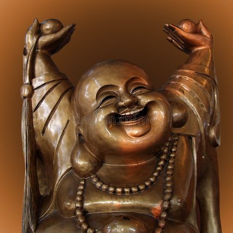 Laughing Buddha figurine. A close up view of a laughing bronze figurine of Buddh , #ad, #close, #view, #figurine, #Laughing, #Buddha #ad Laughing Pictures, Buddha Board, Laugh Cartoon, Buddha Art Painting, Laughing Emoji, Hgtv Dream Home, Buddha Zen, Home Floor Plans, Buddha Figurine