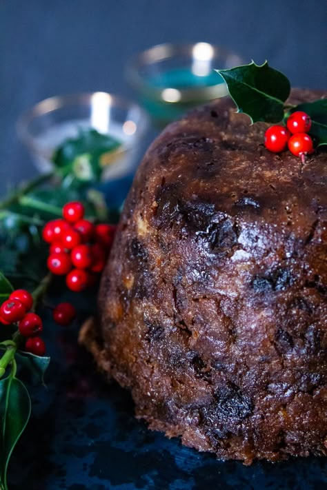 Slow Cooker Christmas, Xmas Pudding, Christmas Pudding Recipes, Christmas Jam, Figgy Pudding, Glace Cherries, Plum Pudding, Xmas Food, Crockpot Recipes Slow Cooker