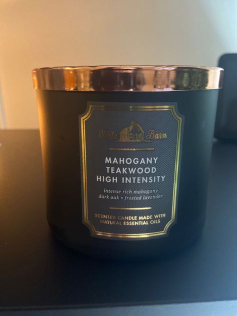 Bath And Body Works Candles Mahogany, Bath And Body Works Mahogany Teakwood, Mahogany Teakwood, Candle Obsession, Lavender Scented Candle, Smell Goods, Lavender Scent, Natural Essential Oils, Smell Good