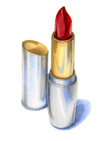 Lapiz Labial Color Pencils Ideas, Drawing Ideas Colorful Pencil, Lipstick Sketch, Lipstick Painting, Lipstick Drawing, Lipstick Illustration, Red Carpet Glamour, Makeup Illustration, Prismacolor Art