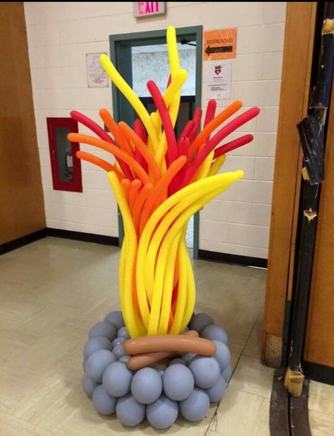 A fantastic fire creation!