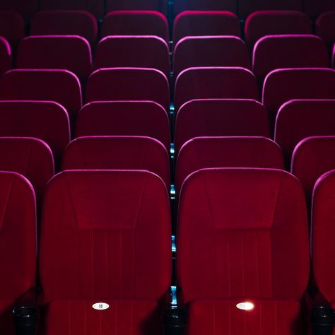 Movie Theatre Seats, Theater Seats, Cinema Seats, Photo Cinema, Living Room Background, Movie Theater, Vector Photo, Premium Photo, Still Life