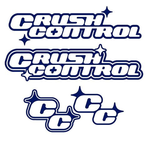 Crush Control Y2K | Graphic design fonts, Graphic design logo, Graphic shapes design . #Text_Logo_Design_Ideas_Fonts #Text_In_Shape_Design #Stargirl_Font #Yk2_Fonts Text Logo Design Ideas Fonts, Text In Shape Design, Stargirl Font, Yk2 Fonts, Y2k Fonts Dafont, 2000s Typography, 2000s Font, Y2k Typography, New Jeans Logo