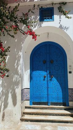 Tunisia Wallpaper, Tunisia Architecture, Tunisian Doors, Tunisia Aesthetic, Tunisia Culture, Sidi Bou Said Tunisia, Paintings Wallpaper, Tunisia Flag, Sidi Bou Said