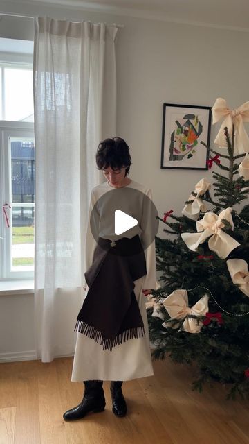 21K views · 1.5K likes | Katerina Chekan on Instagram: "Style trick: wear scarf as a belt 🤌🏼
fur coat @thefrankieshop
scarf @marcopolo 
dress @plum.plum.brand
bag @leger.mode
cashmere tights @calzedonia
boots @ekonika_eu
vintage earring" Vintage Fur Coat Outfit, Cashmere Scarf Outfit, Wear Scarf, Vintage Earring, Scarf Belt, Instagram Style, Vintage Earrings, Plum, Fur Coat