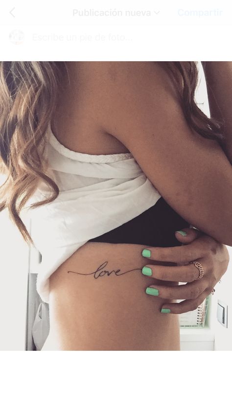 Ribcage Name Tattoo, Nice Tatoos Woman, Tattoo On Ribs For Women Quotes, Ribcage Tattoos For Women Words, Chest Script Tattoo Female, Women’s Small Rib Tattoos, Rib Name Tattoos For Women, Womens Rib Tattoos Side Tat, Tattoo Sur Les Cotes