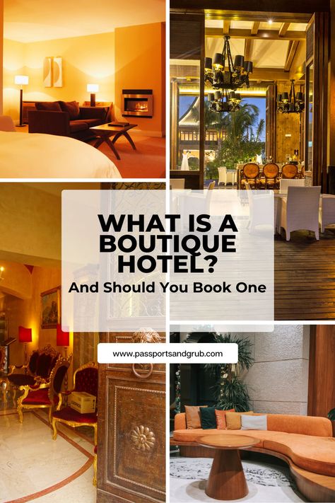 Luxury vibes without the hefty price tag?  Boutique hotels might be your answer!   This pin spills the tea on what they are & if they're for you! #BoutiqueHotels Boutique Resort Design, Boutique Hotel Ideas, Boutique Hotel Design, Boutique Hotel Bedroom, Boutique Hotels Interiors, Boutique Hotel Room, Boutique Hotels Design, Small Boutique Hotels, Hotels Around The World