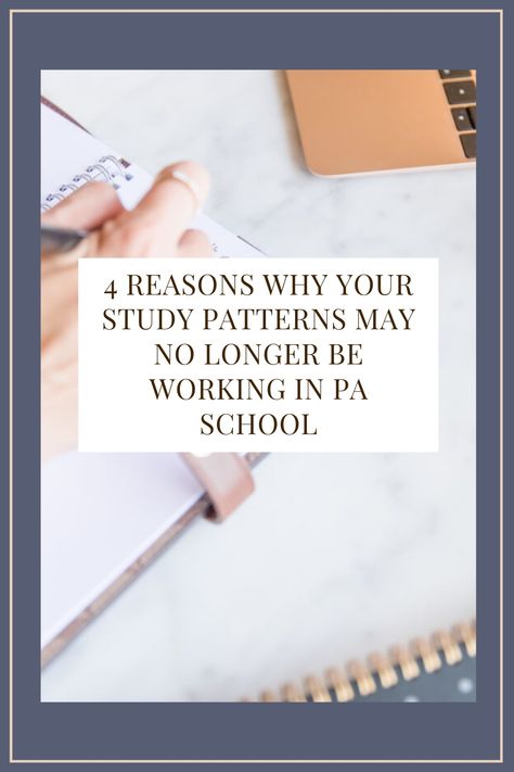 If you have been studying the same way as you did in undergrad and are not acheiving the grades you want then it may be time to reconsider how you study in physician assistant school. Pa School Aesthetic, School Study Schedule, Pa School Interview, Physician Assistant School, School Interview, Pa School, Study Techniques, Study Schedule, School Study