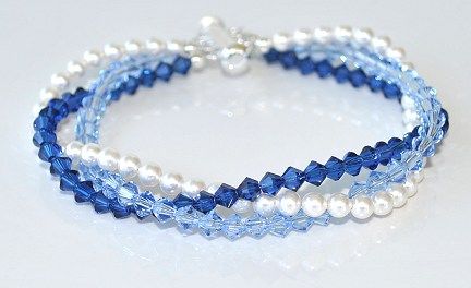 Bicone Bead Bracelets, How To Make Beaded Jewelry Tutorials, Bead Bracelet Designs Pattern, Crystal Beads Bracelet Design, Swarovski Crystal Jewelry Diy, Swarovski Beads Diy, Beads Jewellery Designs Ideas, Swarovski Bracelet Diy, Bicone Bead Jewelry