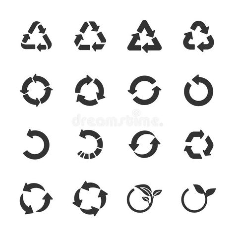 Biology Icon, Recycle Icon, Recycle Logo, Recycle Symbol, Eco Logo, Developer Logo, Logo Modern, Graphic Inspiration, Logo Creation