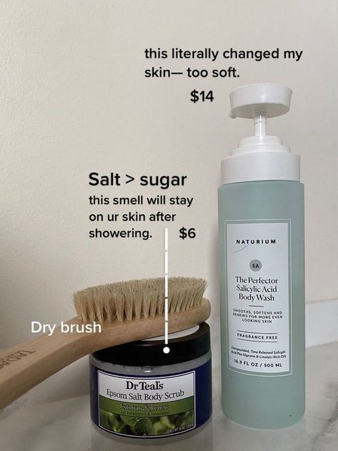 Salt Body Scrub, Body Hygiene, Shower Skin Care, Glow Skin, Healthy Skin Tips, Pretty Skin Care, Pretty Skin, Body Care Routine, Body Skin Care Routine