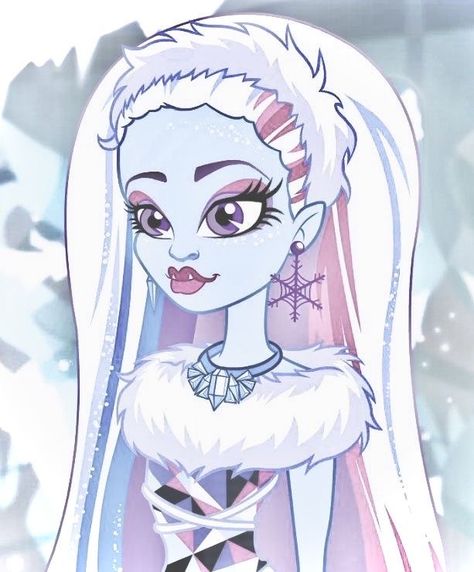 Monster High Pfp Abbey, Abby Bominable, Abbey Bominable, Moster High, Anime Monsters, Monster High Art, Halloween Inspo, Monster High Dolls, High Art