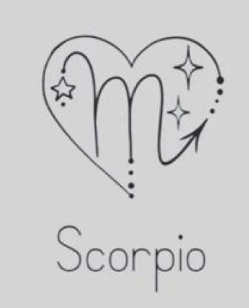 Scorpio Drawing, Sketchbook Ideas Inspiration, Scorpio Symbol, J Tattoo, Cute Easy Doodles, Easy Doodles, Tattoo Desings, Simple Doodles, Piercing Tattoo