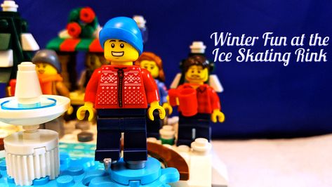 Ice Skating Rink, Skating Rink, Winter Fun, Lego City, The Ice, Ice Skating, Skating, Lego