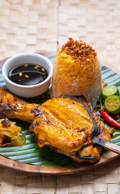 CHICKEN INASAL - Simpol Chicken Inasal Photography, Inasal Chicken Photo, Filipino Barbecue, Chicken Inasal, Aphrodisiac Foods, Hot Coals, Spit Roast, Chicken Grilled, Bacolod