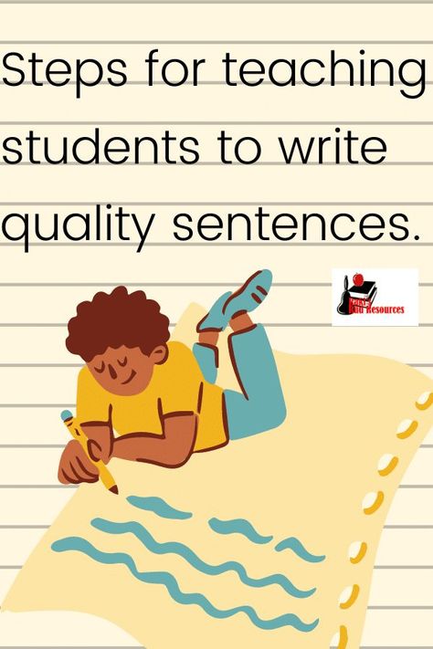 Teach students to write quality sentences before expecting paragraphs. Use this free sentence writing worksheet to help! #sentencewriting #wordfamilies #literacycenters Writing Good Sentences, 1st Grade Sentence Writing Worksheets, How To Teach Sentence Writing, Fun Sentence Writing Activities, How To Write A Sentence, Make Sentences Worksheet 1st Grades, Complete Sentences Activities, Teaching Sentence Writing, Write Simple Sentences