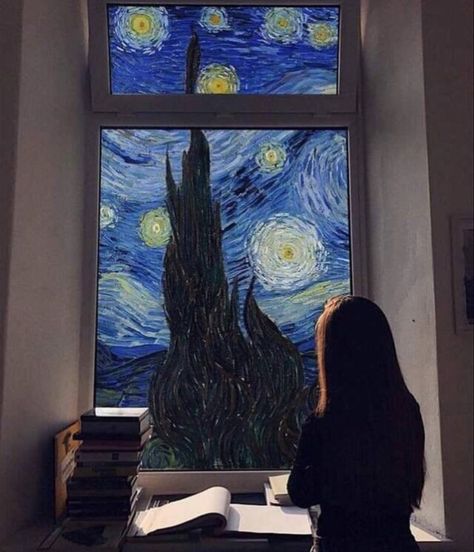 فنسنت فان جوخ, Van Gogh Wallpaper, Masterpieces Painting, Starry Night Art, Vincent Van Gogh Art, Arte Van Gogh, Van Gogh Art, Starry Night Van Gogh, 3d Texture