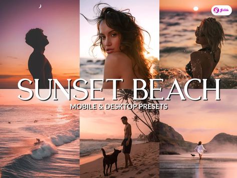 Beach Lightroom Presets Beach Preset, Vintage Lightroom Presets, Lightroom Presets For Portraits, Professional Lightroom Presets, Lightroom Editing, Free Beach, Lightroom Presets Free, Presets Lightroom, Lightroom Mobile