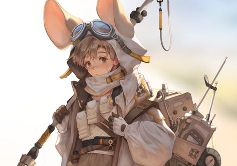 ArtStation - Desert Hamster, DO RA Fantasy Concept Art, Character Illustration, Anime Character, Concept Design, Design Art, Cool Art, Concept Art, Anime Art, Illustration Art