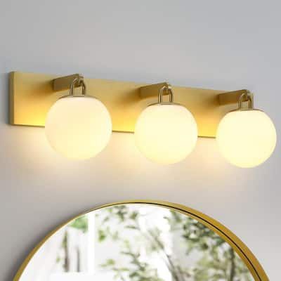 This bathroom vanity light is made of metal construction and opal glass shade. Making a perfect balance between vintage farmhouse and modern industrial. Ideal for a variety of home decor. Bathroom Sink Light, Over Sink Lighting, Boho Vanity, Gold Vanity Light, Gold Vanity, Vanity Lights Bathroom, Bathroom Vanity Light, Glass Vanity, Bathroom Light Fixtures