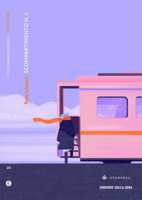 Chiara Ghigliazza – The AOI Train Illustration, World Illustration, Book Cover Design Inspiration, Art Advice, Visual Metaphor, Fiction Book, Motion Graphics Design, Motion Design Animation, City Illustration