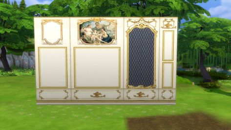 Royal Versailles Paneling Set For TS4 Royal Wallpaper, Sims 4 Hair Male, Sims Packs, Casas The Sims 4, The Sims 4 Download, Sims 4 Cc Packs, Sims 4 Build, Sims 4 Houses, The Sims4