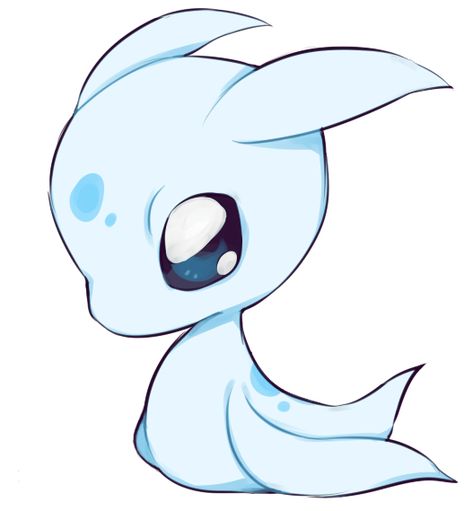 Cute Creatures Art, Oc Pokemon, Sea Monster, Cute Fantasy Creatures, Cute Pokemon Wallpaper, Creature Drawings, Fantasy Creatures Art, Mythical Creatures Art, Creature Concept Art