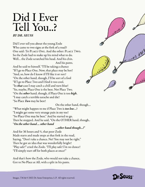 Dr Suess Poems, Dr Seuss Poems, Dr Seuss Rhymes, Dr Seuss Stories, Dr Seuss Books, Seuss Crafts, Childrens Poetry, Dr Seuss Quotes, Seuss Quotes