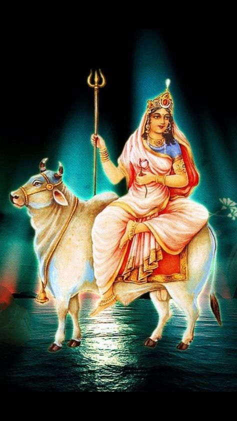 Jai Maa Shailputri 🙏 Maa Shailputri, Kali Picture, Buy Apartment, Hanuman Hd Wallpaper, Wallpaper Photo Gallery, Canvas Art Quotes, Reiki Symbols, Diy Crafts Life Hacks, Shiva Photos