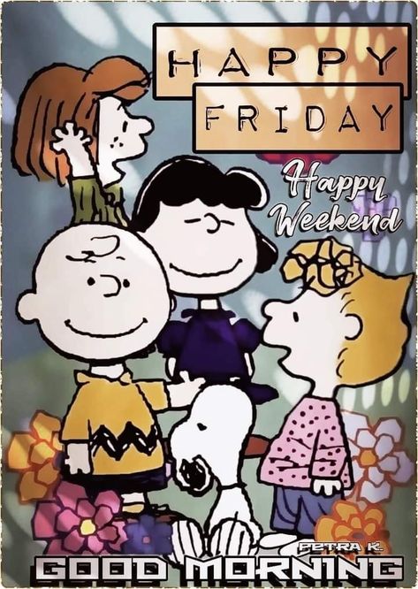 Happy Friday Snoopy, Friday Snoopy, Snoopy Friday, Friday Happy Weekend, Good Friday Morning, Snoopy Beagle, Good Day Wishes, Good Morning Snoopy, Peanuts Charlie Brown Snoopy